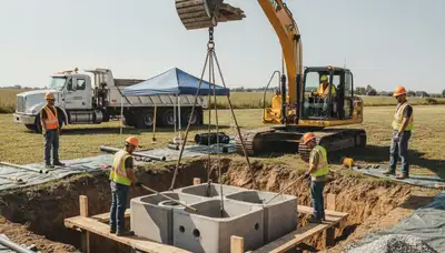 Septic tank installation for Flagstaff, AZ homes by On Call Plumbers