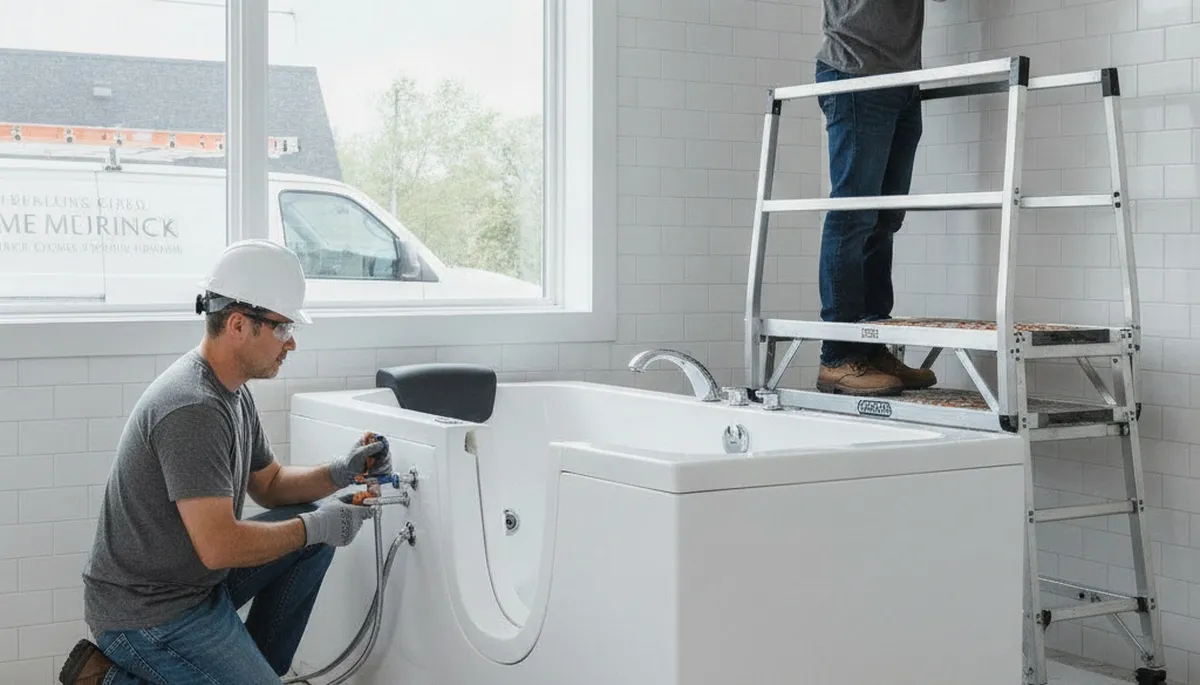 Walk in tub installation for Flagstaff, AZ homes by On Call Plumbers