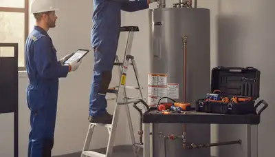 Water heater repair technician serving Flagstaff, AZ homes with fast, reliable plumbing service